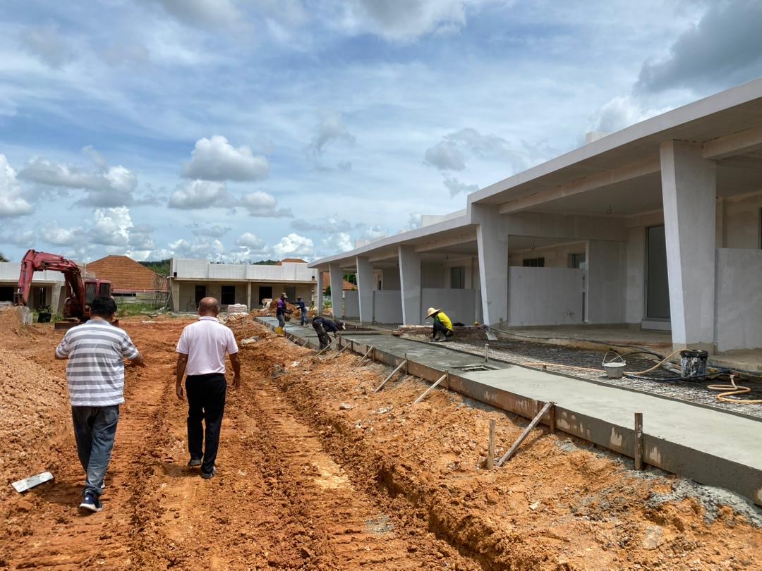 Site progress